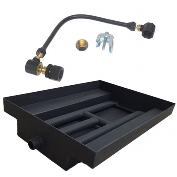 Sleep Ez 27 in. Powder Coated Burner Island Kit, Liquid Propane SL2486683